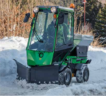 Egholm Park Ranger 2150 med Kabine + Grus- og saltspreder + Svingbarkost ELLER V-Plov